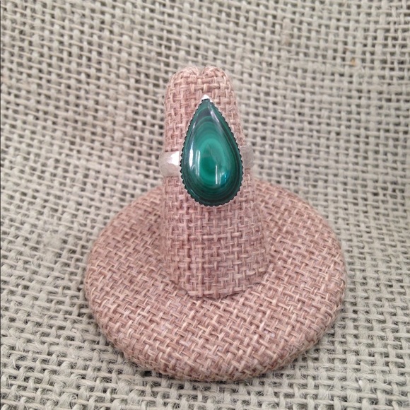 DBL~Designs By Lori~ Jewelry - 💙14.5 Ct Malachite Ring Handmade